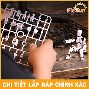 Đồ chơi mô hình người có khớp giá rẻ cử động nhân vật người nộm tập võ MySun