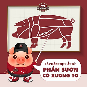 Sườn già heo Meat Master ( 400G )- Giao nhanh