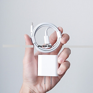 Củ Sạc Nhanh Kèm Cáp 20W Type C L to Dành Cho iPhone ( hàng chính hãng)
