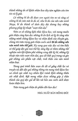 Bí Ẩn Những Nền Văn Minh Trên Thế Giới