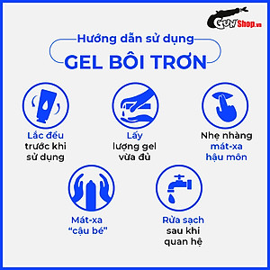 [Chai 90ml] Gel bôi trơn hậu môn mát lạnh - Shell Supermen Cooling