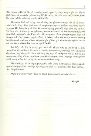 Thực Hành CAD/CAE/CAM Trên Phần Mềm INVENTOR, Tập 1 - Thiết Kế Mô Phỏng CAD