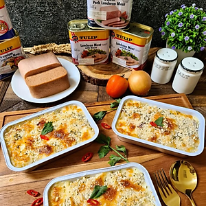 Thịt Heo Hộp Tulip 340g - Nhập Khẩu Đan Mạch | Tulip Pork Luncheon Meat 340g