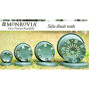 Chậu nhựa trồng cây MONROVIA để bàn, treo ban công, treo tường, ngoài trời, sân vườn, tiêu chuẩn Châu Âu