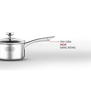 Quánh Inox nguyên khối Elmich baby EL-3848 size 14cm - Hàng chính hãng