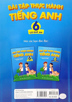 Bài Tập Thực Hành Tiếng Anh 6 (Có Đáp Án) - Dùng Kèm SGK Tiếng Anh 6 Global Success (2022)