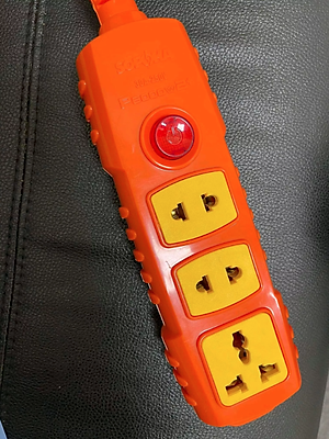 Ổ cắm không dây Sopoka P6000W2 siêu chịu tải có công tắc tổng, lõi sứ chịu nhiệt tốt - Hàng chính hãng