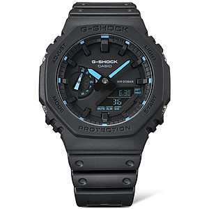 Đồng Hồ Nam Dây Nhựa Casio G-Shock GA-2100-1A2DR Chính Hãng - GA-2100-1A2 Carbon Core