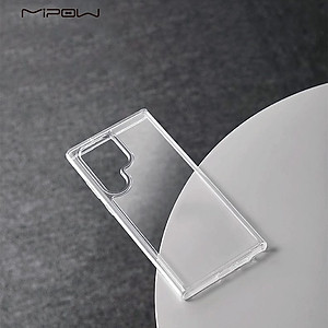 Ốp lưng trong suốt chống ố vàng cho Samsung Galaxy S25 Ultra, Mipow Tempered Transparent (Bayer Germany)_ Hàng Chính Hãng