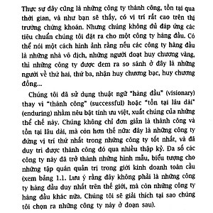 Sách Xây Dựng Để Trường Tồn - Các Thói Quen Thành Công Của Những Tập Đoàn Vĩ Đại Và Hàng Đầu Thế Giới