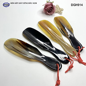 Đón Gót Giày Bằng Sừng Liền Khối Cứng Chắc Bền Bóng Đẹp Cho Giày Nam & Nữ - DGH914