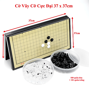 Cờ Vây Nam Châm Chất Lượng Cao 28x28 và 37x37cm Có Hộp Đựng Quân Cờ - Chính Hãng dododios