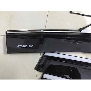 Vè che mưa xe Honda CRV 2018-2022 chỉ inox cao cấp