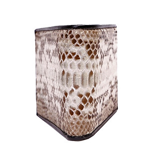 Ví Nam Da Trăn Nguyên Thủy Huy Hoàng HT2301 (12.5 x 10 cm) - Da Nguyên Thủy