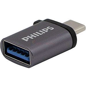 Cổng chuyển đổi Philips USB-C to USB 3.0 Female Adapter SWA3080 - Hàng chính hãng
