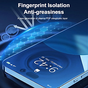 Kính cường lực chống nhìn trộm và bụi màng loa dành cho iPhone X/Xs/11/11 Pro Max/12/12 Pro Max/13/13 Pro Max/14/14 Pro Max/14 Plus hiệu WiWu iPrivacy với góc nhìn bảo mật 28 độ, độ mỏng 0.3mm, vát cạnh 2.5D và độ cứng 9H - Hàng nhập khẩu