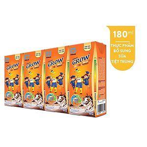 Thùng 48 Hộp sữa nước Abbott Grow Cacao Gold 180ml