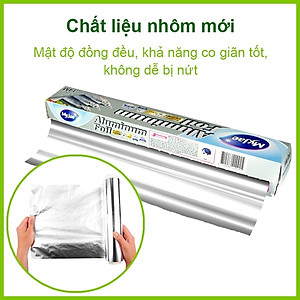 Giấy Bạc Màng Nhôm MyJae Đài Loan Để Bảo Quản, Nướng Thức Ăn, Bọc Thực Phẩm 30cm x 14m