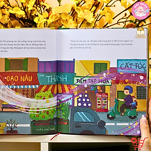 Sách Tết 2023 - Set Mở ra là thấy Tết (2 phiên bản Bắc Nam) kèm quà tặng cho bé - Lionbooks Mộc Nhiên