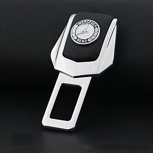 Chốt cài khóa dây an toàn trên ô tô bằng thép có thương hiệu xe 1 chiếc