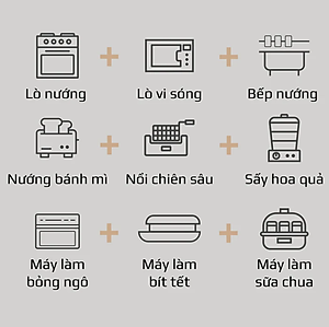 Nồi Chiên Không Dầu OLIVO AF150 Thương Hiệu Mỹ 16 Chức Năng Nấu, Dung Tích 16L - Hàng Chính Hãng