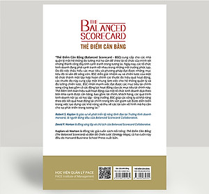 Thẻ Điểm Cân Bằng - The Balanced Scorecard - Robert S. Kaplan, David P. Norton - PACE Books