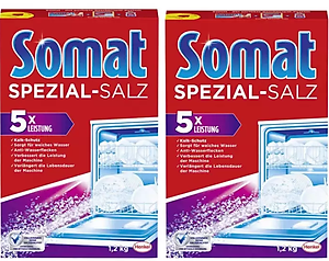 Combo 2 hộp muối rửa Bát - Ly Somat 1.2kg - Đức