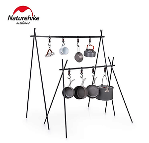  Giá Treo Đồ Tiện Lợi Thiết Kế 4 Móc dùng Cho Du Lịch Dã Ngoại Cắm Trại NatureHike NH19BJ082