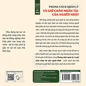 Sách Phong Cách Quản Lý Và Giữ Chân Nhân Tài Của Người Nhật