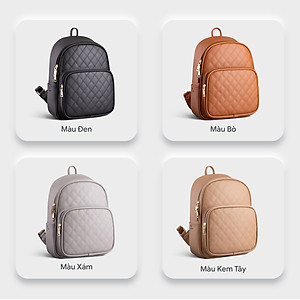 Balo nữ YUUMY ( Họa tiết quả trám Seasand YBA62 )