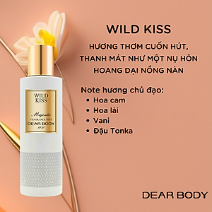 Body Mist DEAR BODY 270ml - Dòng Thượng Hạng - Xịt Thơm Toàn Thân Hương Thơm Sang Chảnh - Tinh Tế - Nam Tính - Quyến Rũ - Hấp Dẫn Đối Phương