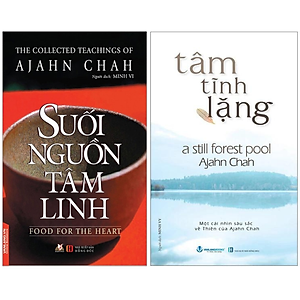 Combo 2 quyển Suối Nguồn Tâm Linh + Tâm Tĩnh Lặng (Tái bản)