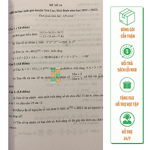 Sách - Tuyển chọn đề thi bồi dưỡng học sinh giỏi môn Toán lớp 6