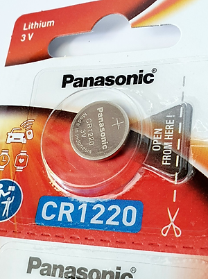 Vỉ 5 Viên Pin CR1220 ( CR 1220/5BE x 1 Vỉ ) Lithium 3V Panasonic - Hàng Chính Hãng