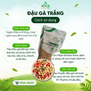 Đậu gà trắng Canada (White Chickpeas)