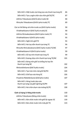 YOGA VỚI GHẾ - Bản đầy đủ - Hướng dẫn thực hành toàn diện Iyengar Yoga với Ghế