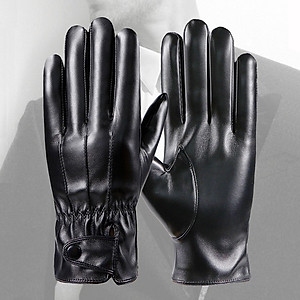 Găng tay da nam cảm ứng GTDCC07 