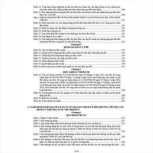 Sách Luật Đất Đai sửa đổi, bổ sung năm 2024 – Quy Định Mới Về Giá Đất, Bồi Thường, Hỗ Trợ, Tái Định Cư Khi Nhà Nước Thu Hồi Đất – Quy Định Về Xử Phạt Vi Phạm Hành Chính Trong Lĩnh Vực Đất Đai (V2579N)