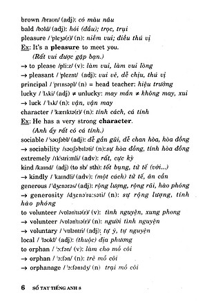 Sổ Tay Tiếng Anh 8 (Tái Bản 2017)