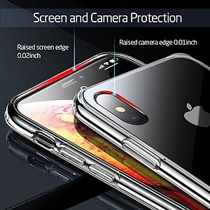 Ốp lưng silicon chống sốc cho iPhone X / Xs hiệu Likgus Crashproof giúp chống chịu mọi va đập  - Hàng chính hãng