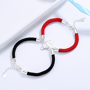 Vòng tay may mắn vòng tay cặp trái tim