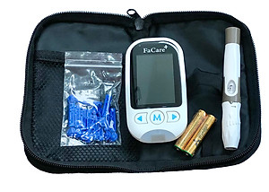 Máy đo Đường huyết, Mỡ máu, Axit Uric 5 trong 1 FaCare FC-M168 (TD-4216) Bluetooth