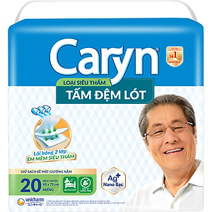 Tấm Đệm Lót Siêu Thấm Caryn (20 Miếng)