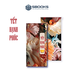 Combo 5 Cái Bao Lì Xì Thiết Kế Họa Tiết Hoa Mẫu Đơn 2025 Giấy Cứng C150 Siêu Dày Dặn - SBOOKS