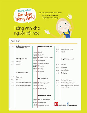 Sách Hello English! - Xin Chào Tiếng Anh! - Tiếng Anh Cho Người Mới Học
