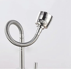 Vòi rửa chén KG15 dùng cho nước lạnh cần bẻ xoay 360độ cao cấp, phù hợp cho mọi chậu rửa, siêu tiết kiệm nước chất liệu inox304- Hàng chính hãng