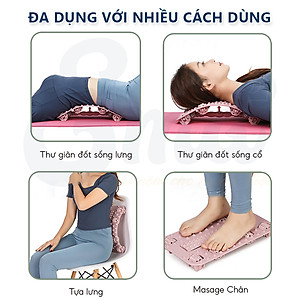 Khung nắn chỉnh cột sống lưng Ema loại cao cấp chịu tải 100kg - Giúp giảm đau mỏi, thư giãn cột sống vùng thắt lưng