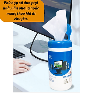 Hộp Khăn Lau Màn Hình 68 Miếng Tiện Lợi- Khăn Ướt Chuyên Dụng Lau Màn Hình – 68 Miếng- Hộp Khăn Lau Điện Tử Đa Năng 68 Miếng- Hộp Khăn Lau Màn Hình Không Xơ – 68 Miếng- Hộp Khăn Ướt Vệ Sinh Thiết Bị Công Nghệ – 68 Miếng,… Hàng nhập khẩu