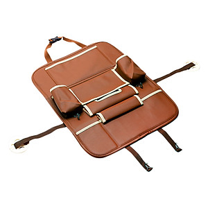 Túi Đựng Đồ Lưng Ghế Ô Tô CIND Da Pu Màu Nâu