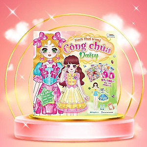 Sách thời trang Công chúa - Sách bóc dán sticker cho bé gái